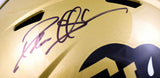 Deion Sanders Autographed Colorado Buffaloes F/S Speed Helmet-Beckett W Hologram *Black Image 2