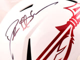 Deion Sanders Autographed Florida State Seminoles F/S White ALT Speed Helmet-Beckett W Hologram *Black Image 2