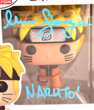 Maile Flanagan Autographed Naruto Funko Pop Figurine 727-Beckett W Hologram *Blue Image 2