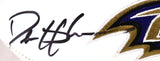 Deion Sanders Autographed Baltimore Ravens Logo Football- Beckett W Hologram *Black Image 2