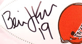 Bernie Kosar Autographed Cleveland Browns Logo Football - Beckett W Hologram *Black Image 2
