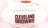 Bernie Kosar Autographed Cleveland Browns Logo Football - Beckett W Hologram *Black Image 3