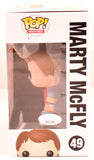 Michael J. Fox Autographed Marty in Future Funko Pop Figurine #49- JSA W *Orange Image 3