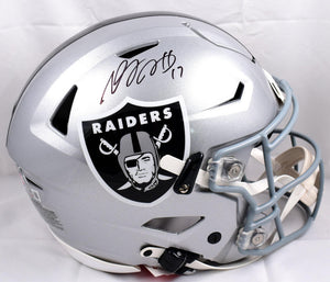 : Davante Adams signed Vegas Raiders football mini