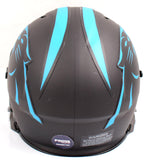 Thomas Davis Autographed Carolina Panthers Eclipse Speed Mini Helmet- Prova *Teal Image 3