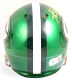 Aaron Jones Autographed Green Bay Packers Flash Speed Mini Helmet- Beckett W Hologram *Yellow Image 3