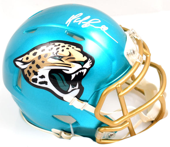 Mark Brunell Autographed Jacksonville Jaguars Flash Speed Mini Helmet - Prova *White Image 1
