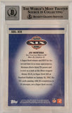 2011 Topps Super Bowl Legends #SBLXIX Joe Montana 49ers BAS Autograph 10  Image 2