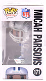 Micah Parsons Autographed Dallas Cowboys Funko Pop Figurine 171- Fanatics *White Image 3
