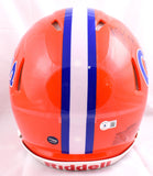 Fred Taylor Autographed Florida Gators F/S Speed Authentic Helmet w/Natl Champs- Beckett W Hologram *Black Image 3