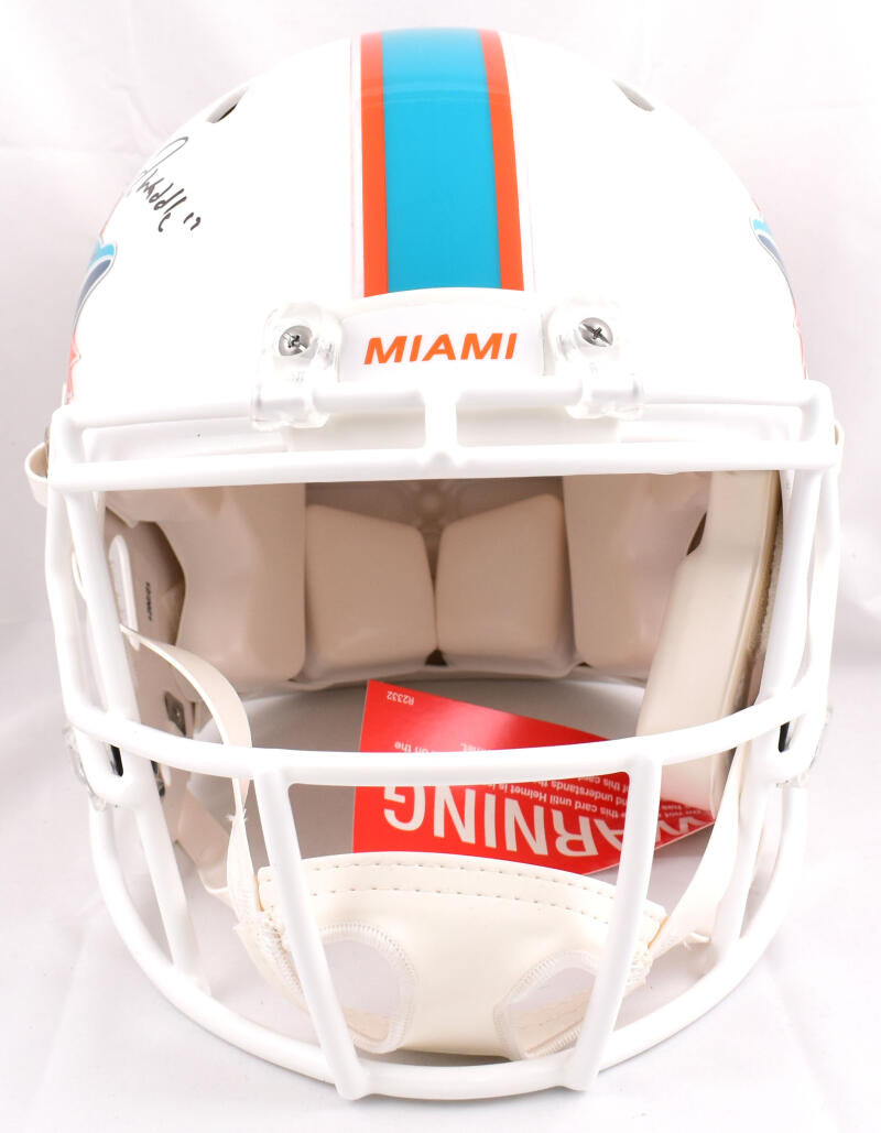 Tyreek Hill Miami Dolphins Autographed Riddell Speed Logo Authentic Helmet