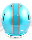 Jaylen Waddle Autographed Miami Dolphins F/S Flash Speed Authentic Helmet-Fanatics *White Image 3