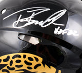 Tony Boselli Autographed Jaguars F/S Speed Authentic Helmet w/HOF - Beckett W Hologram *Silver Image 2