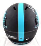 Jaylen Waddle Autographed Miami Dolphins F/S Eclipse Speed Helmet- Fanatics *Silver Image 3