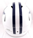 Micah Parsons Autographed Dallas Cowboys Flat White F/S Speed Helmet-Fanatics *Blue Image 3