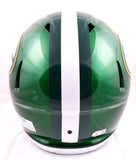 Christian Watson Autographed Green Bay Packers F/S Flash Speed Helmet-Beckett W Hologram *Yellow Image 3