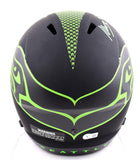 Kenneth Walker III Autographed Seattle Seahawks F/S Eclipse Speed Helmet-Beckett W Hologram *Green Image 3