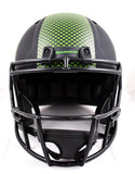 Kenneth Walker III Autographed Seattle Seahawks F/S Eclipse Speed Helmet-Beckett W Hologram *Green Image 4