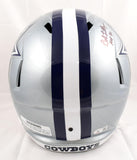 Bob Lilly Autographed Dallas Cowboys F/S Helmet W/ 3 Inscriptions- Beckett W Hologram *Black Image 4