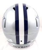 Emmitt Smith Autographed F/S Dallas Cowboys Speed Helmet *Top- Beckett W Hologram *Black Image 3