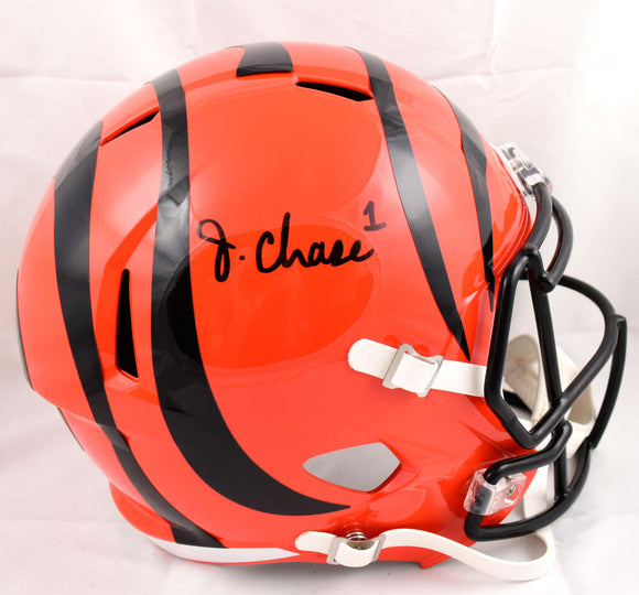 Ja'Marr Chase Autographed Cincinnati Bengals Lunar F/S Speed Authentic –  The Jersey Source