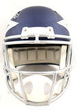 Emmitt Smith Autographed F/S Dallas Cowboys AMP Speed Helmet- Beckett W Hologram *Silver Image 4