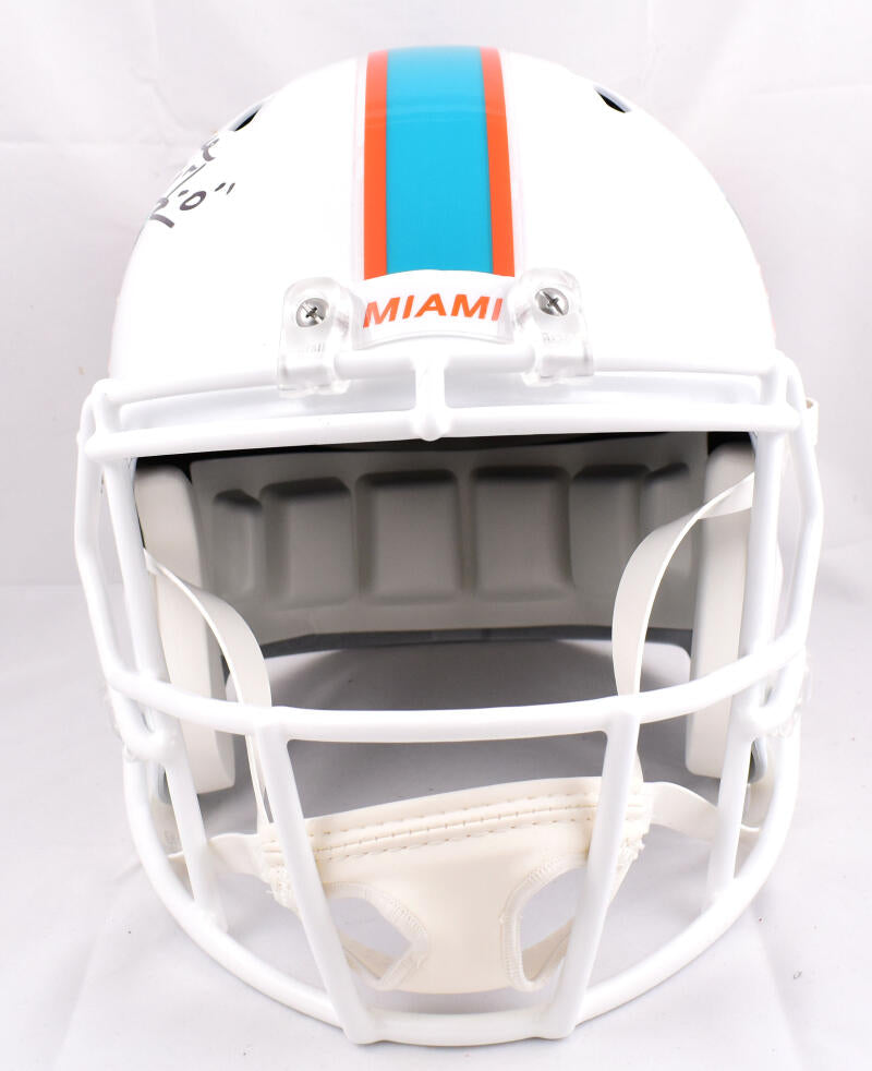 Miami Dolphins Mini Replica Football Helmet Signed by Bob Griese