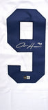 Aidan Hutchinson Autographed White College Style Jersey- Beckett W Hologram *Silver Image 2