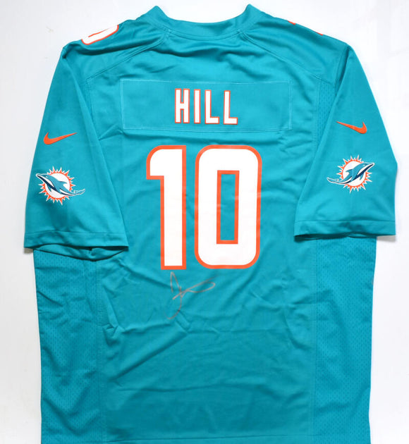 Tyreek Hill Autographed Miami Dolphins Nike Game Jersey-Beckett W Hologram *Silver Image 1
