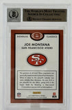 2015 Donruss Classics #241  Joe Montana Auto San Francisco 49ers BAS Autograph 10 Image 2