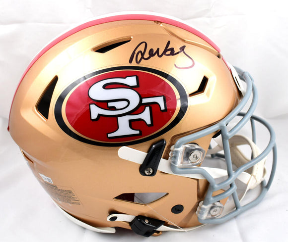 Deebo Samuel Autographed San Francisco 49ers F/S Speed Flex Helmet - Fanatics *Black Image 1