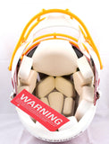 JJ Watt Autographed Arizona Cardinals F/S Flash Speed Authentic Helmet-Beckett W Hologram *White Image 5