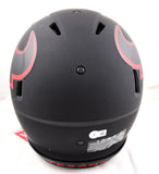 JJ Watt Autographed Houston Texans F/S Eclipse Speed Authentic Helmet-Beckett W Hologram *Silver Image 5