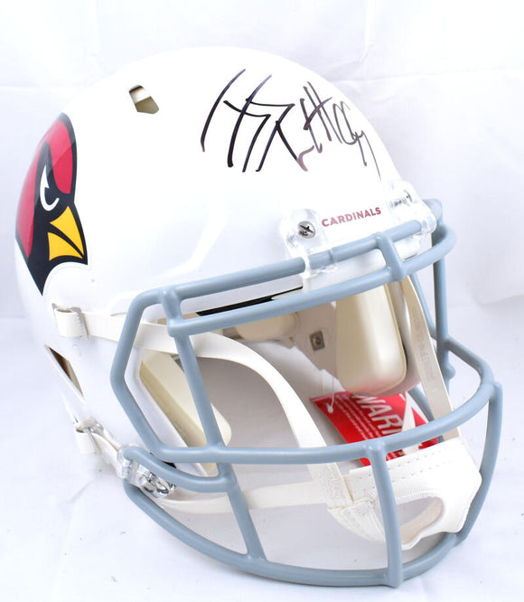 JJ Watt Autographed Arizona Cardinals F/S Speed Authentic Helmet-Beckett W Hologram *Black Image 1