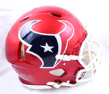 JJ Watt Autographed Houston Texans F/S Flash Speed Authentic Helmet-Beckett W Hologram *White Image 4