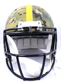 TJ Watt Autographed Pittsburgh Steelers F/S Camo Speed Helmet-Beckett W Hologram *White Image 4
