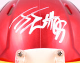 JJ Watt Autographed Arizona Cardinals Flash Speed Mini Helmet- Beckett W Hologram *White Image 2