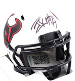 JJ Watt Autographed Houston Texans Lunar Speed Mini Helmet- Beckett W Hologram *Black Image 1