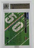 1993 Stadium Club #250 Joe Montana Auto Kansas City Chiefs BAS Autograph 10 Image 2