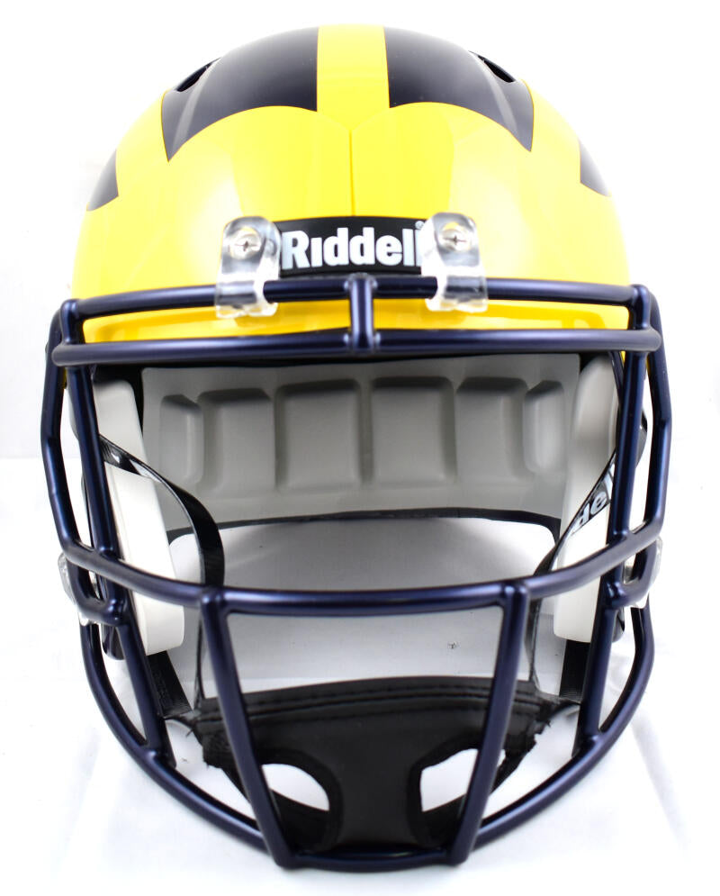 Blake Corum Autographed Michigan Wolverines F S Speed Helmet