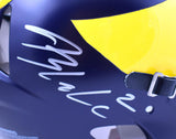 Blake Corum Autographed Michigan Wolverines F/S Speed Authentic Helmet- Beckett W Hologram *Silver Image 2