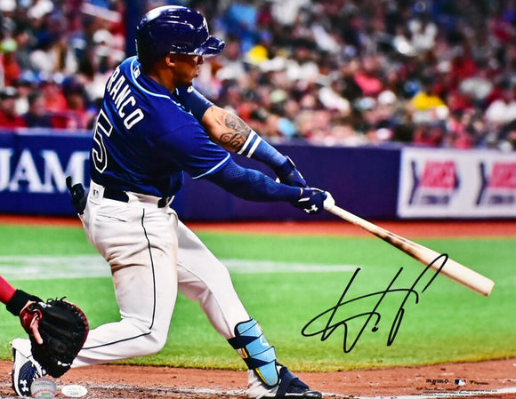 Fernando Tatis Jr Autographed San Diego 16x20 Baseball Photo - JSA (Shrug)