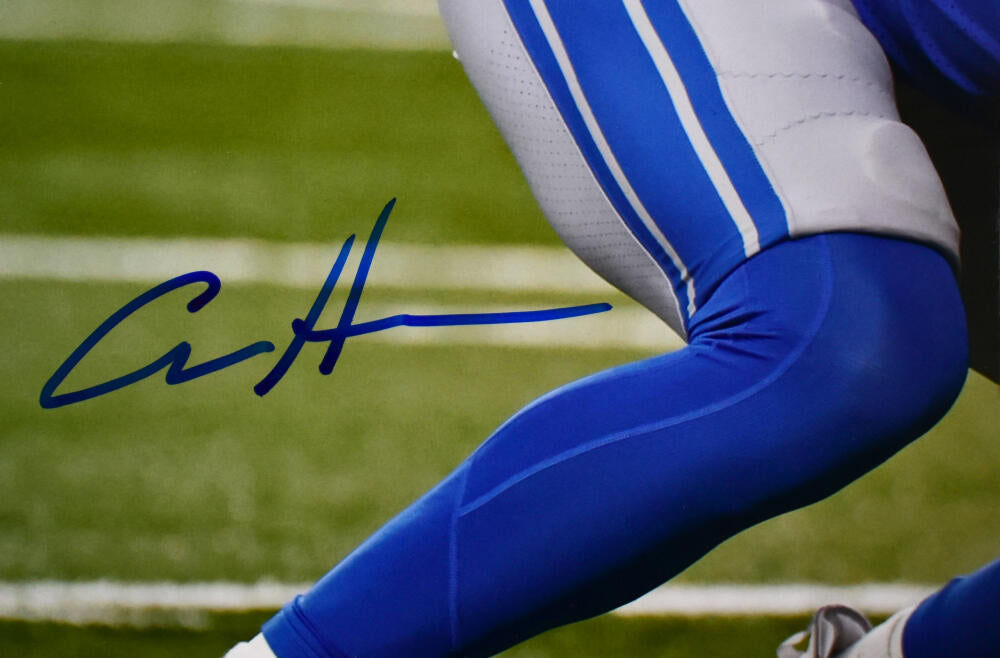 Aidan Hutchinson Detroit Lions Autographed 8 x 10 In Stance