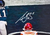 A.J. Brown Autographed Philadelphia Eagles 16x20 Super Bowl TD Photo- Beckett W Hologram *White Image 2