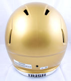 Sean Astin Autographed Notre Dame F/S Speed Helmet w/ Rudy- Beckett W Hologram *Black Image 3