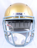 Sean Astin Autographed Notre Dame F/S Speed Helmet w/ Rudy- Beckett W Hologram *Black Image 4