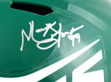 Sack Exchange Autographed New York Jets F/S 78-89 Speed Helmet - JSA W *Silver Image 3