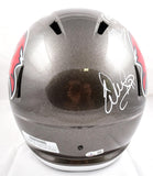 Sapp, Jackson, Johnson, Alstott, Brooks, Barber Signed Buccaneers F/S 97-13 Speed Helmet-Beckett W Hologram *White Image 5