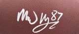Michael Mayer Autographed Wilson Super Grip Football - Beckett W Hologram *Silver Image 2