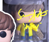 Sean Astin Autographed The Goonies Mikey Funko Pop Figurine #1067- Beckett W Hologram *Yellow Image 2